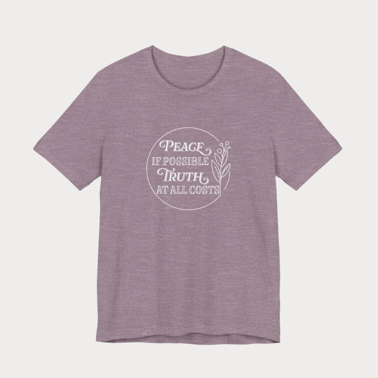 Truth at All Costs Floral T-Shirt