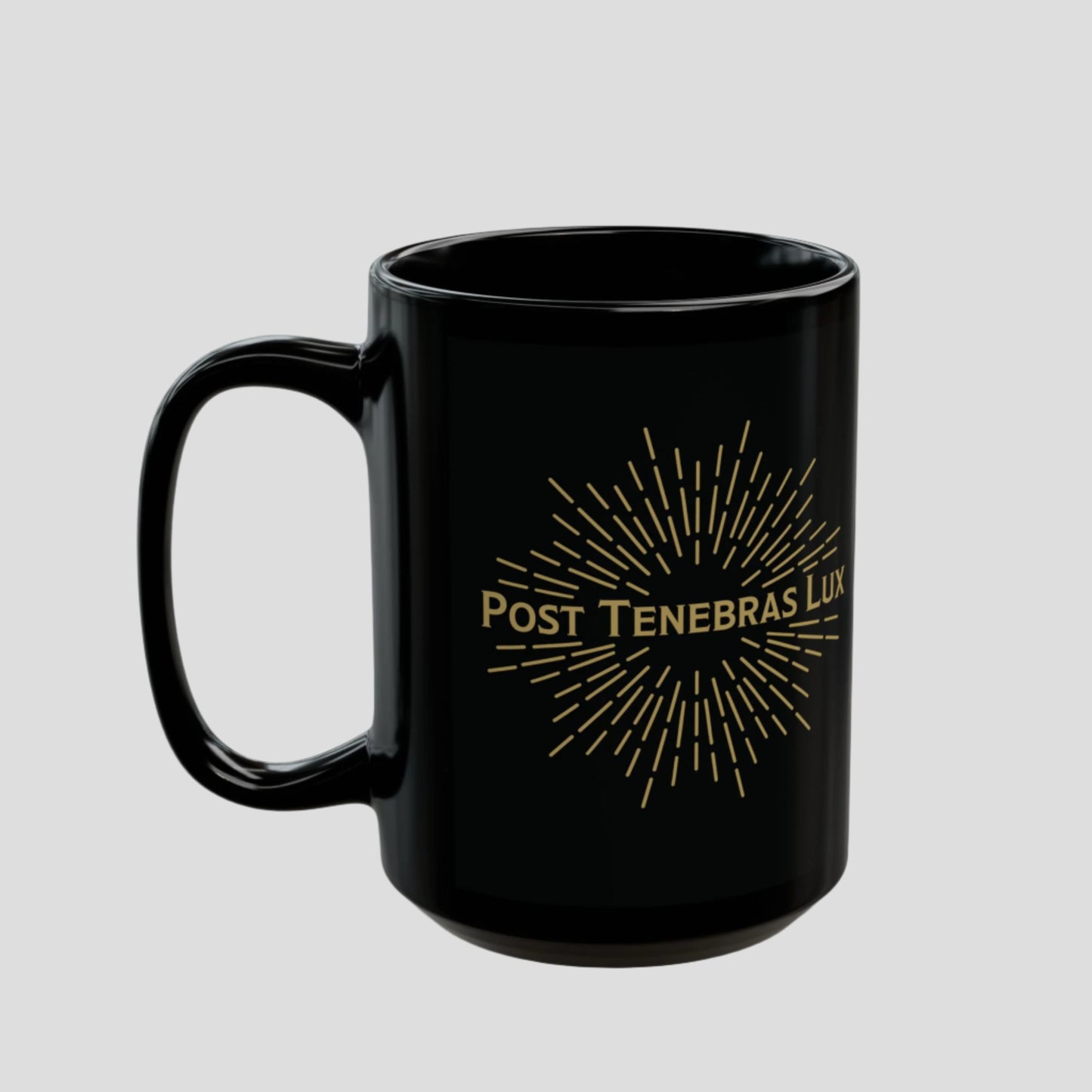 Post Tenebras Lux Mug