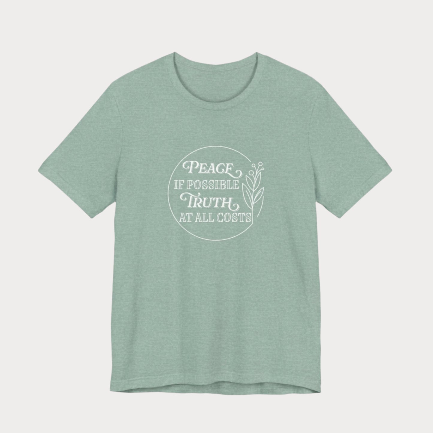 Truth at All Costs Floral T-Shirt