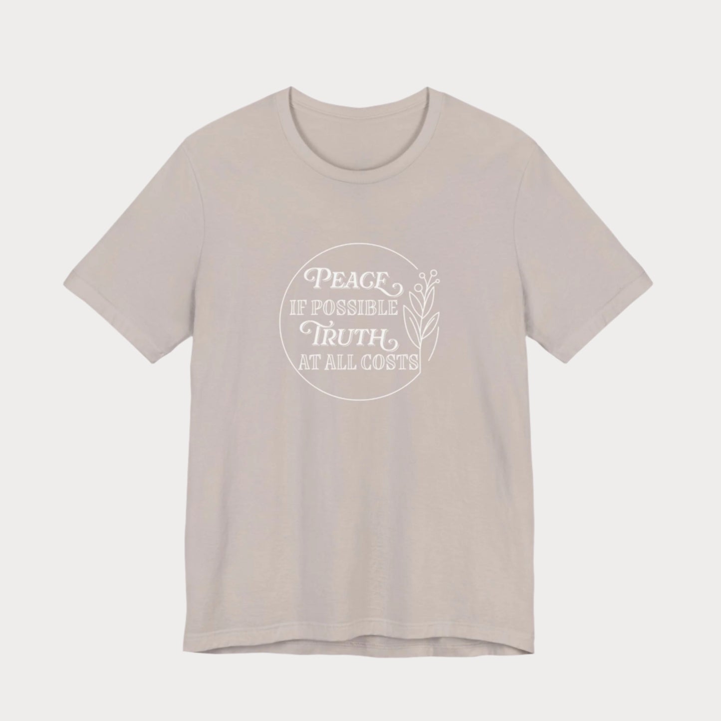 Truth at All Costs Floral T-Shirt