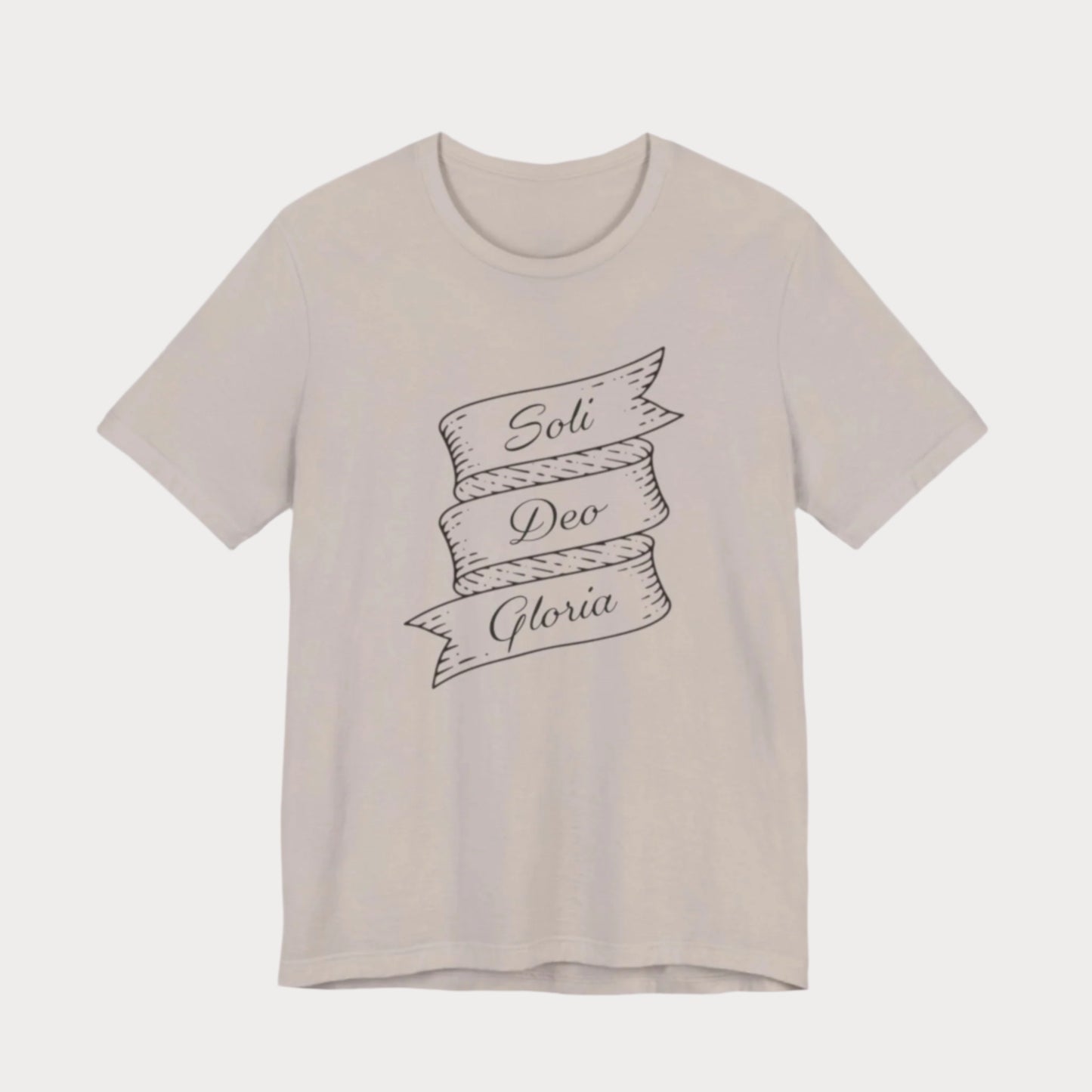 Soli Deo Gloria Banner T-Shirt