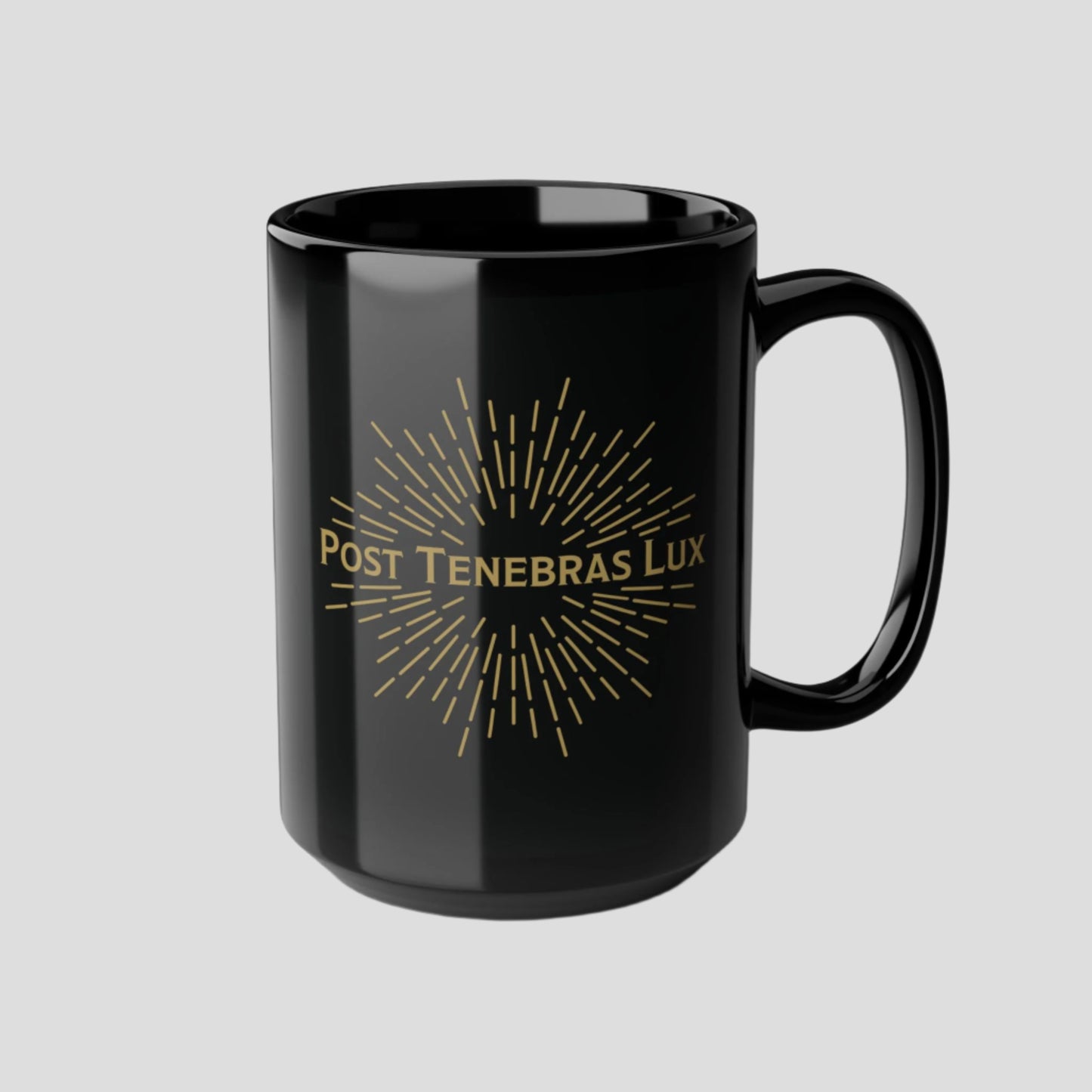 Post Tenebras Lux Mug