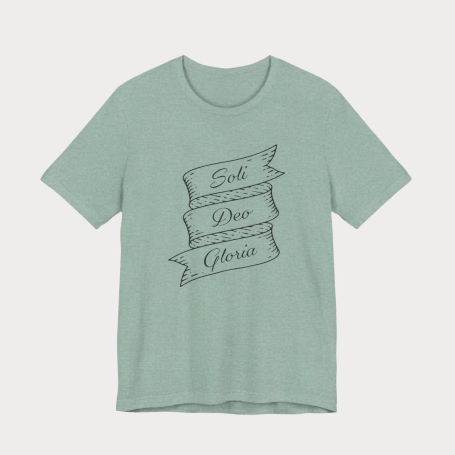 Soli Deo Gloria Banner T-Shirt