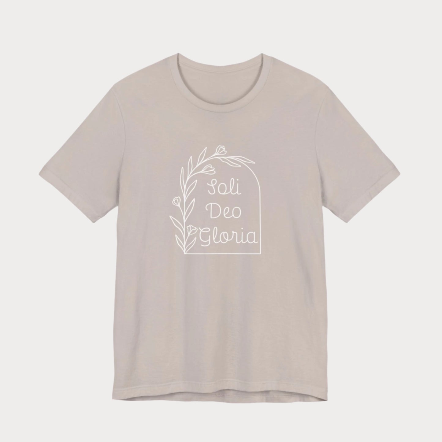 Soli Deo Gloria Floral T-Shirt