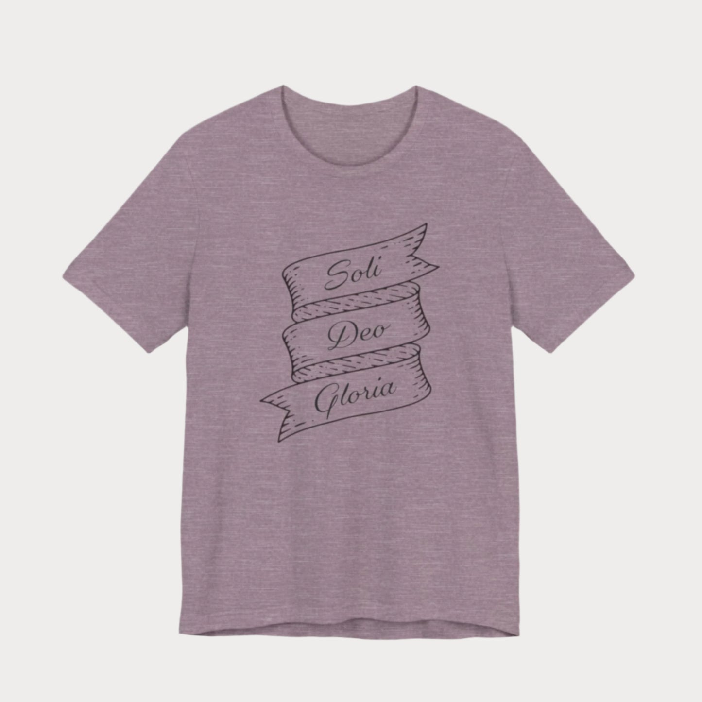 Soli Deo Gloria Banner T-Shirt