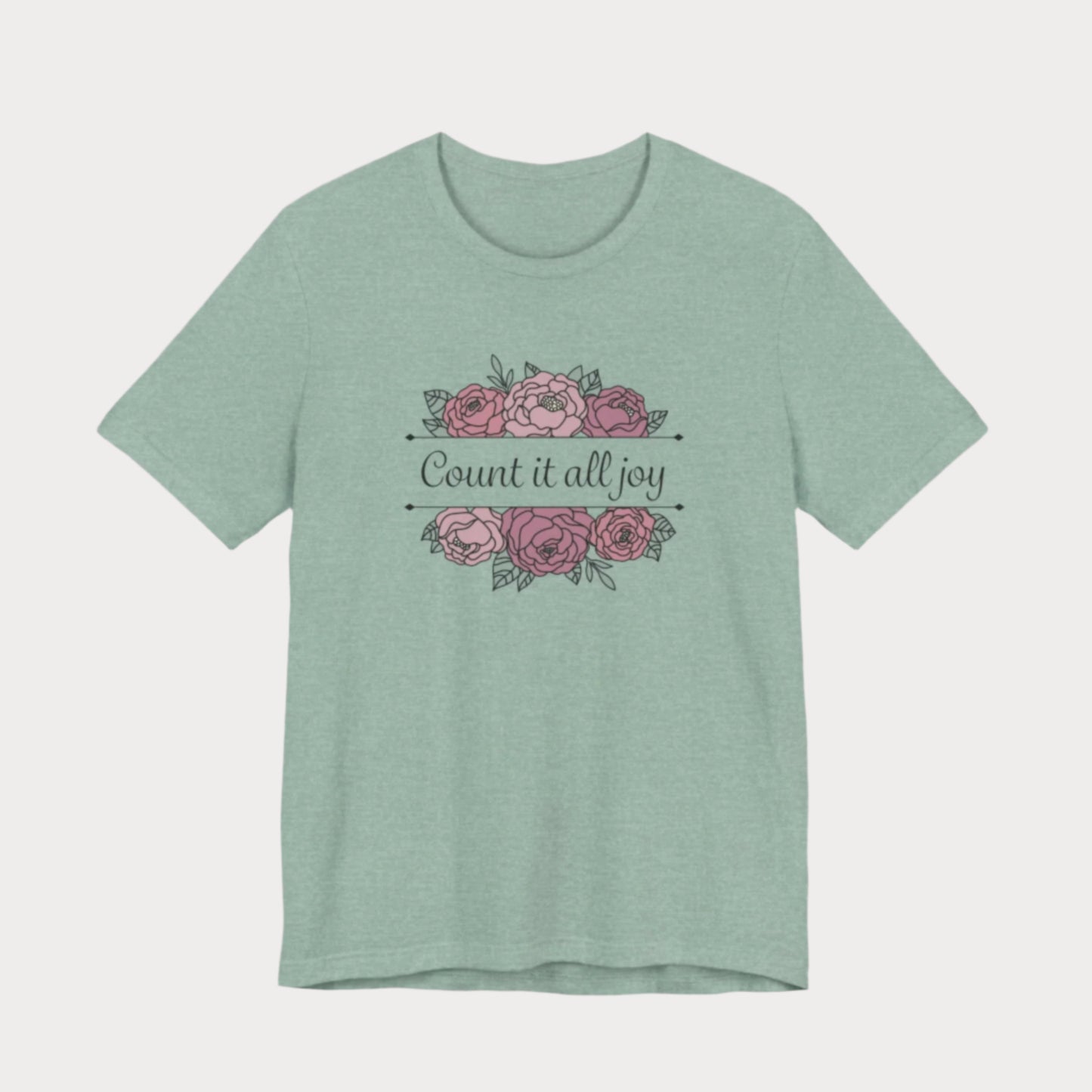 Count it All Joy Floral T-Shirt