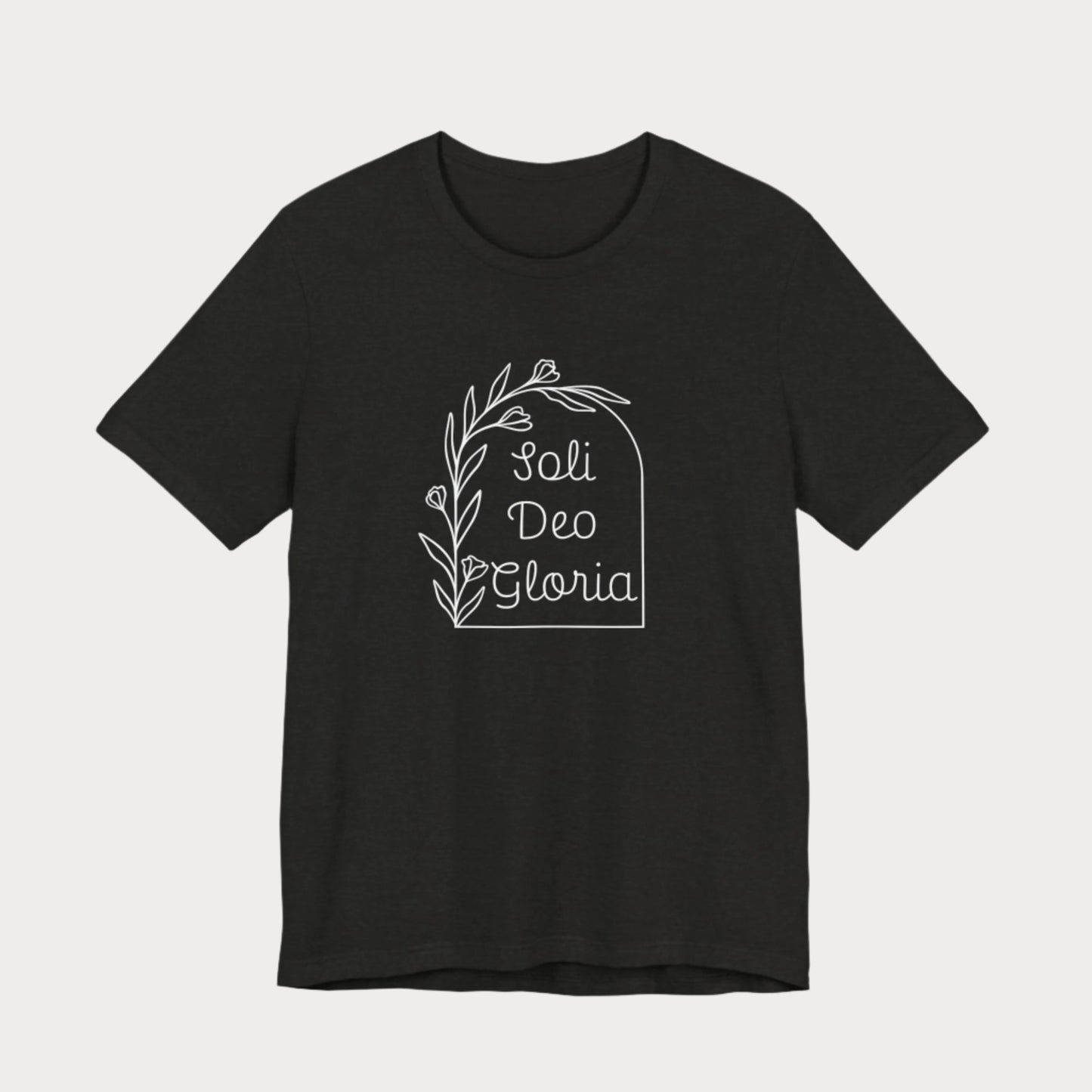 Soli Deo Gloria Floral T-Shirt