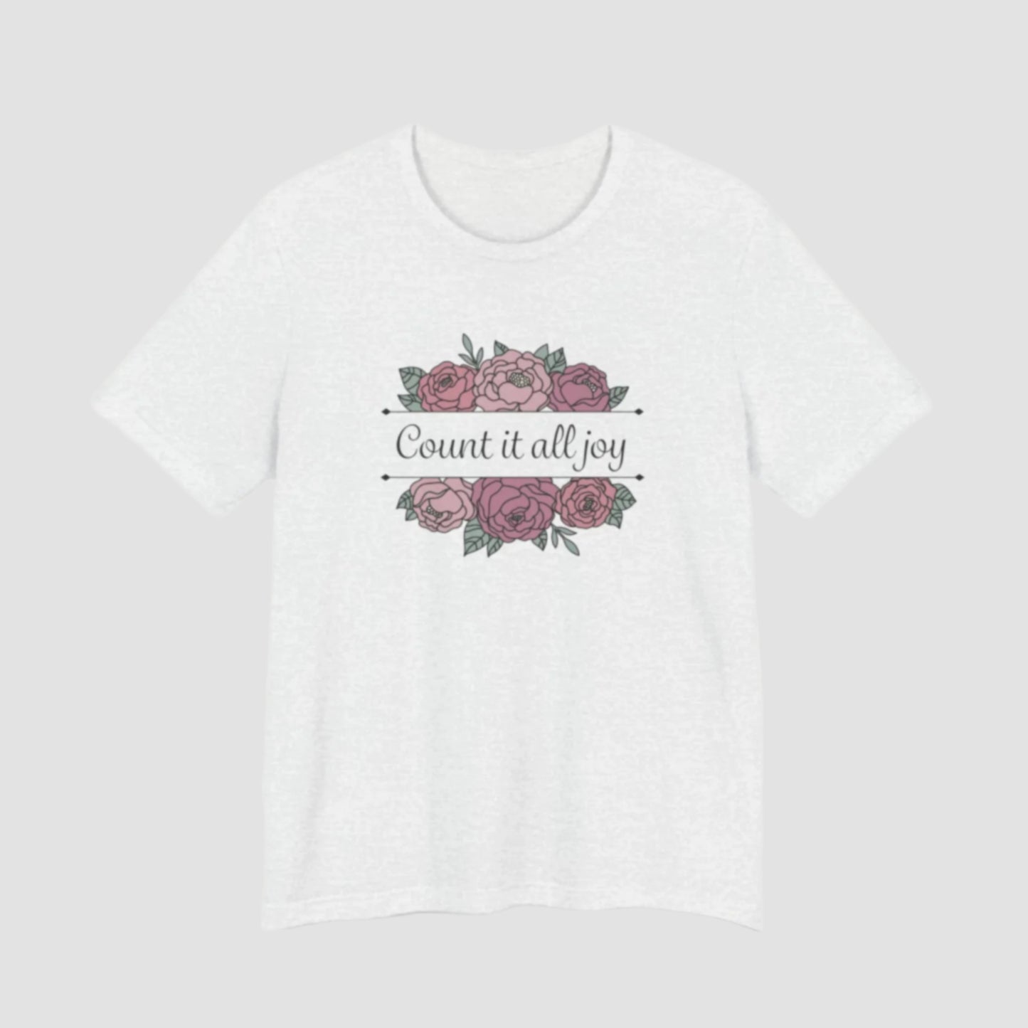 Count it All Joy Floral T-Shirt