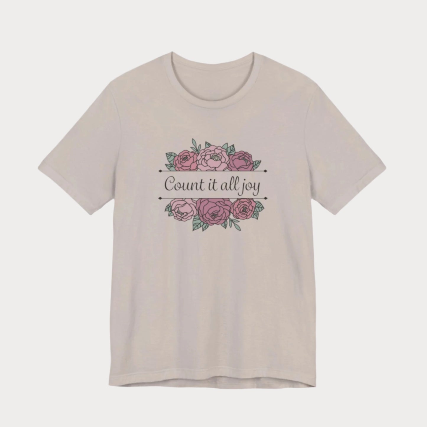 Count it All Joy Floral T-Shirt