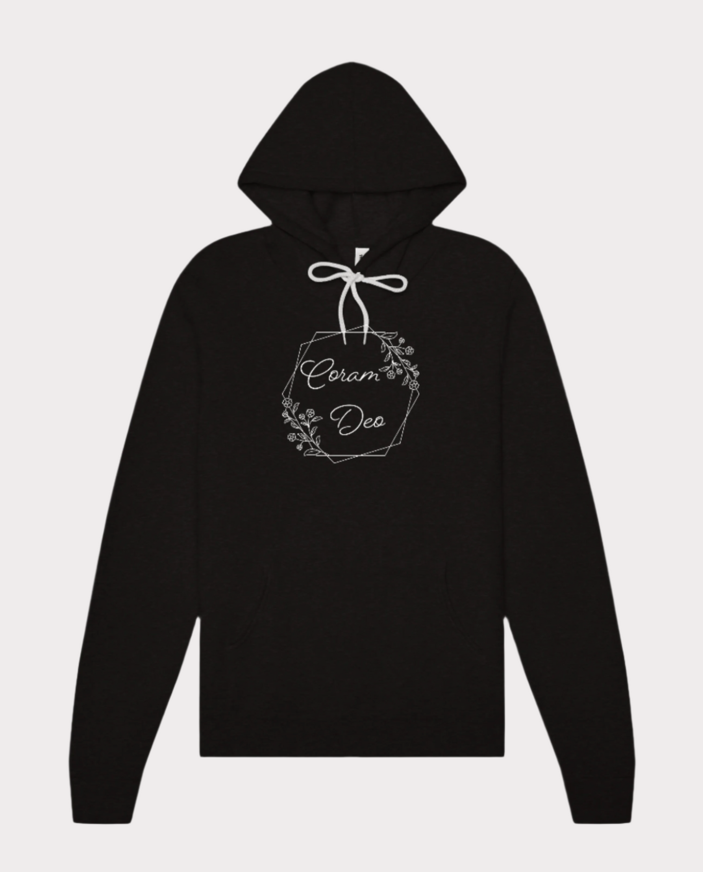 Coram Deo Floral Hoodie