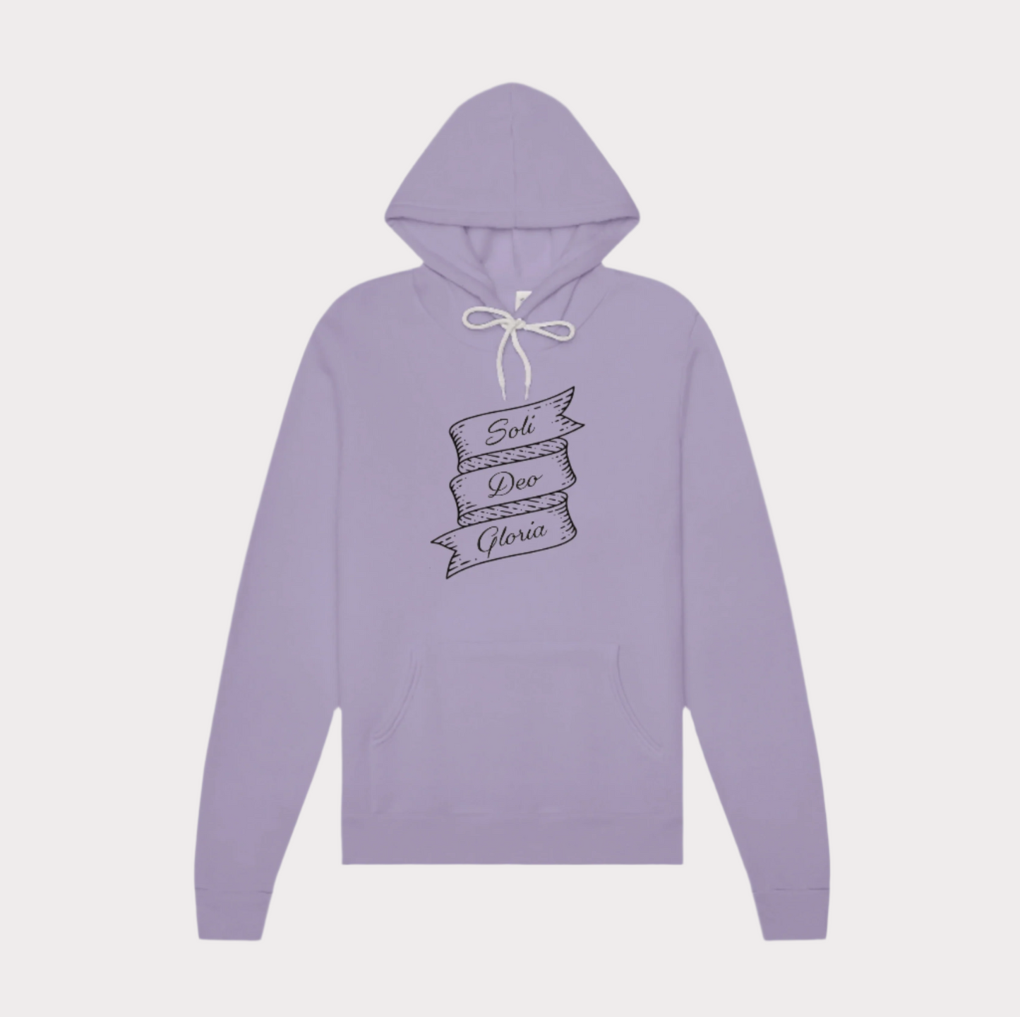 Soli Deo Gloria Banner Hoodie