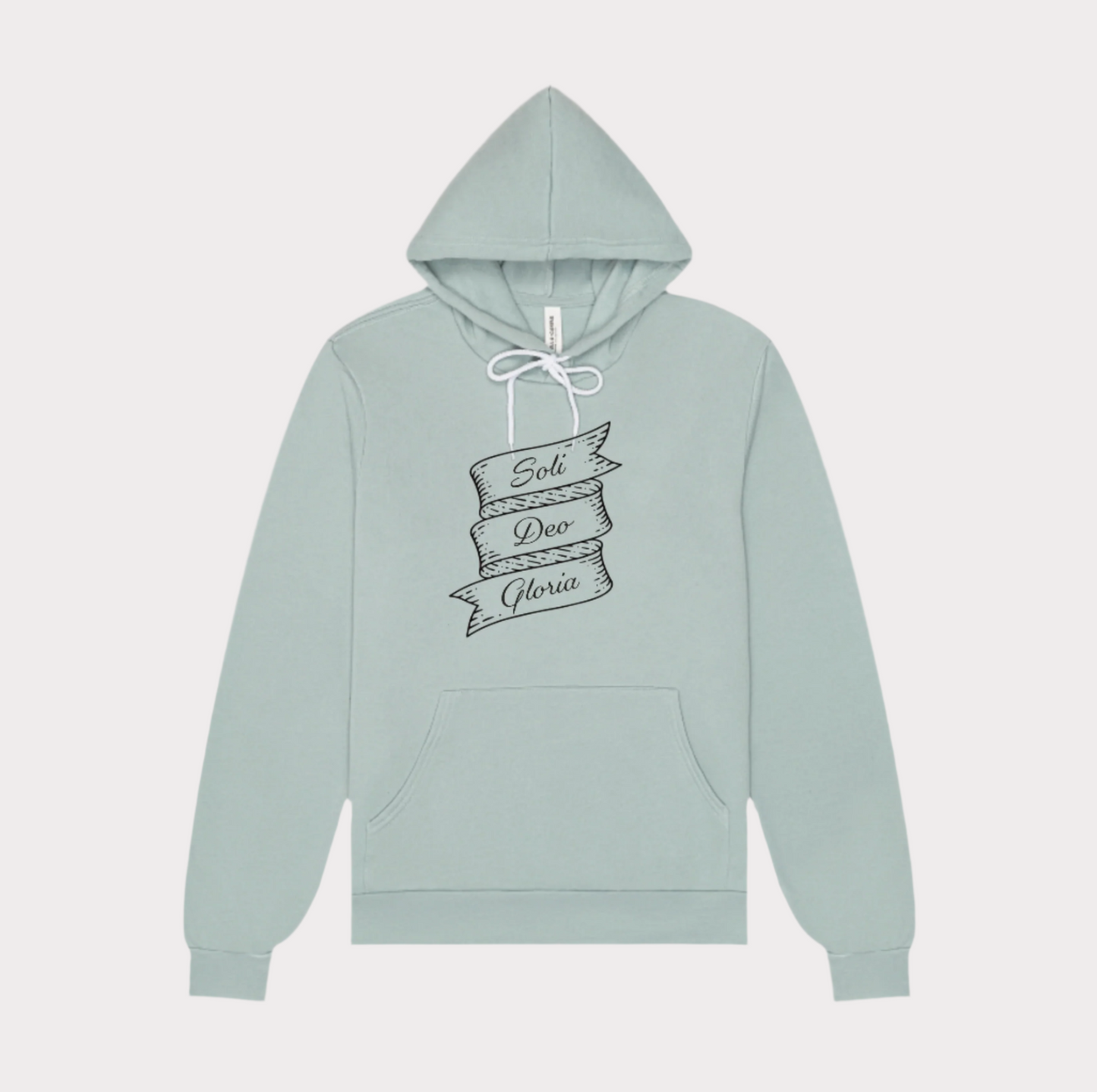 Soli Deo Gloria Banner Hoodie