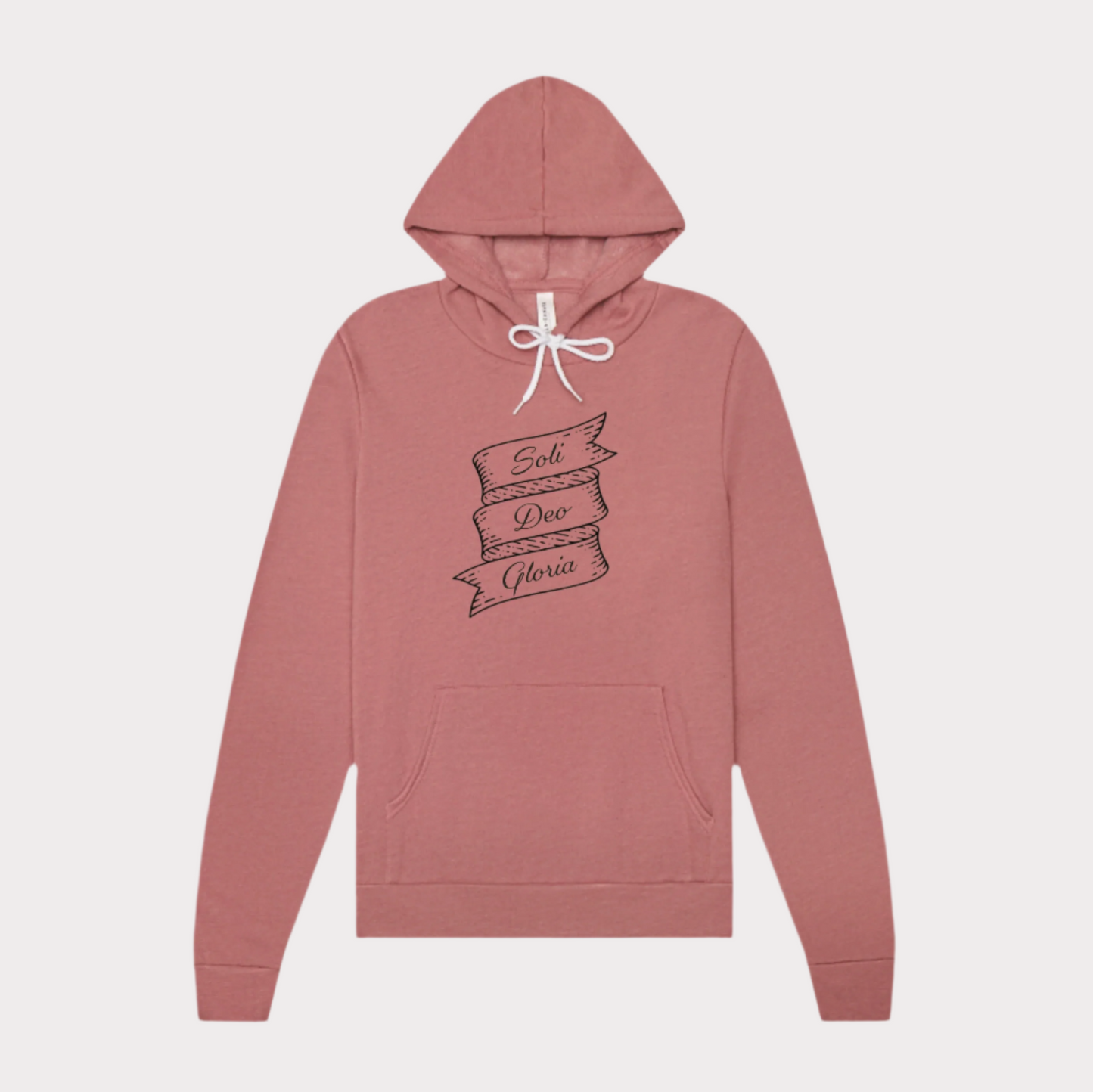 Soli Deo Gloria Banner Hoodie