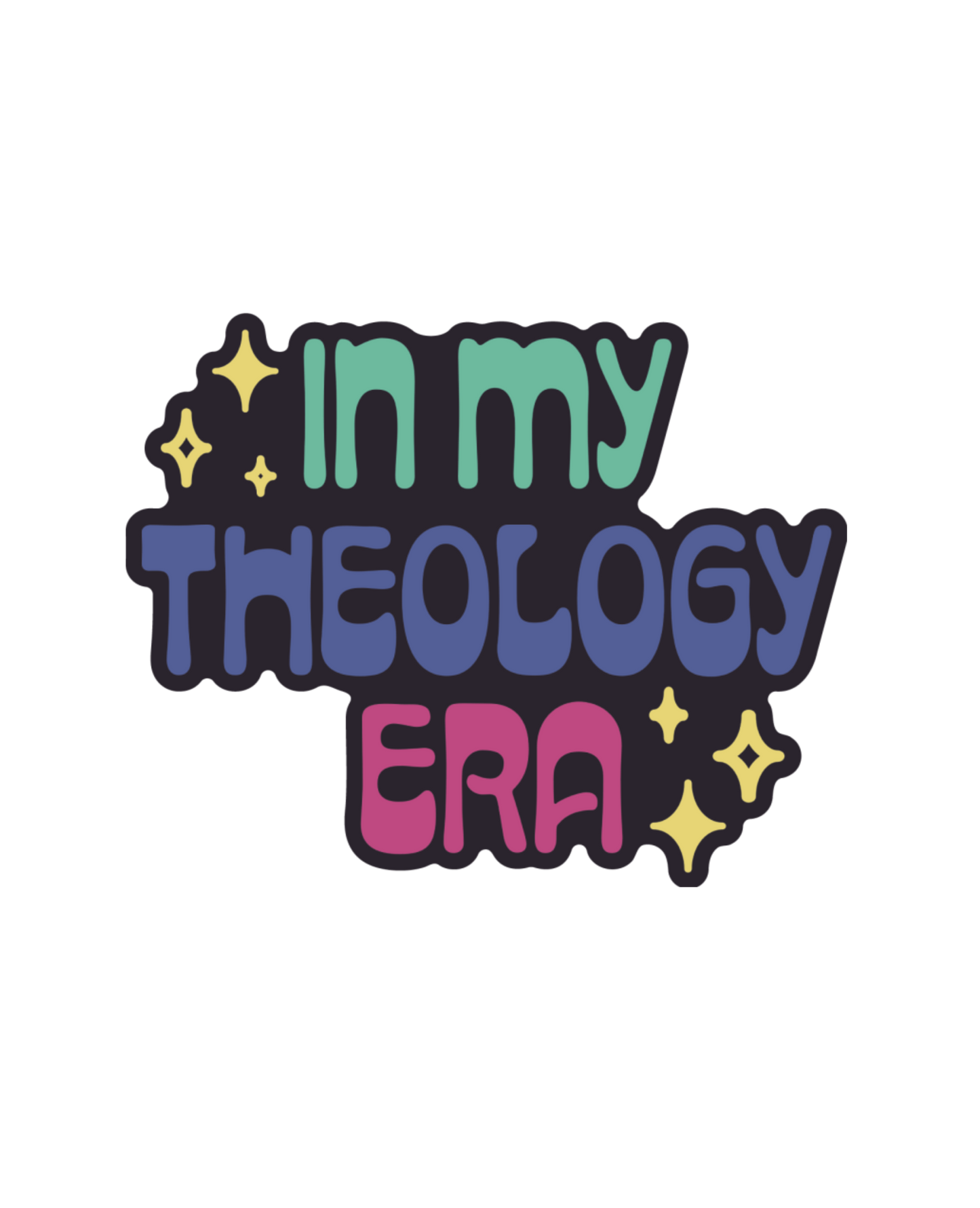 In My Theology Era Sticker