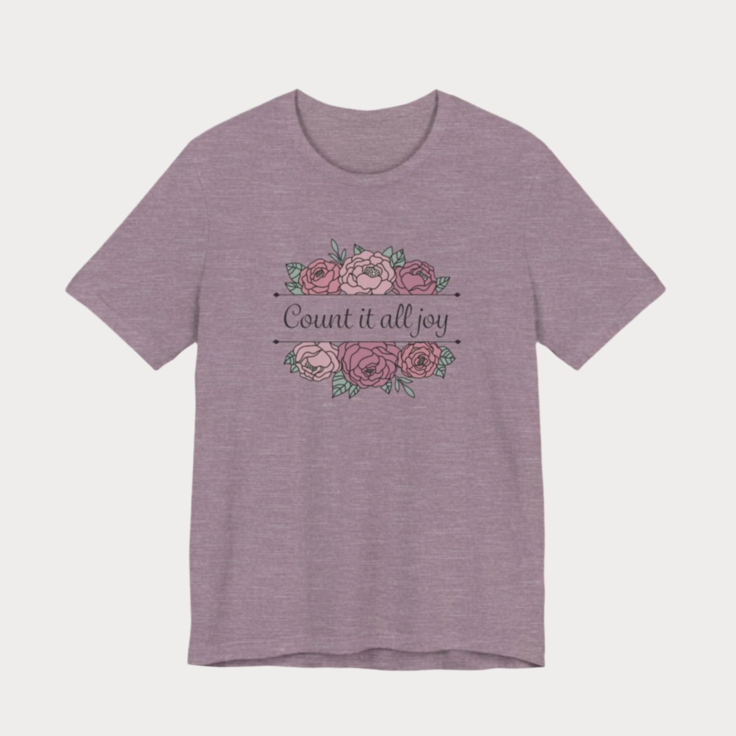 Count it All Joy Floral T-Shirt