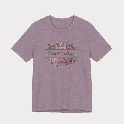 Count it All Joy Floral T-Shirt