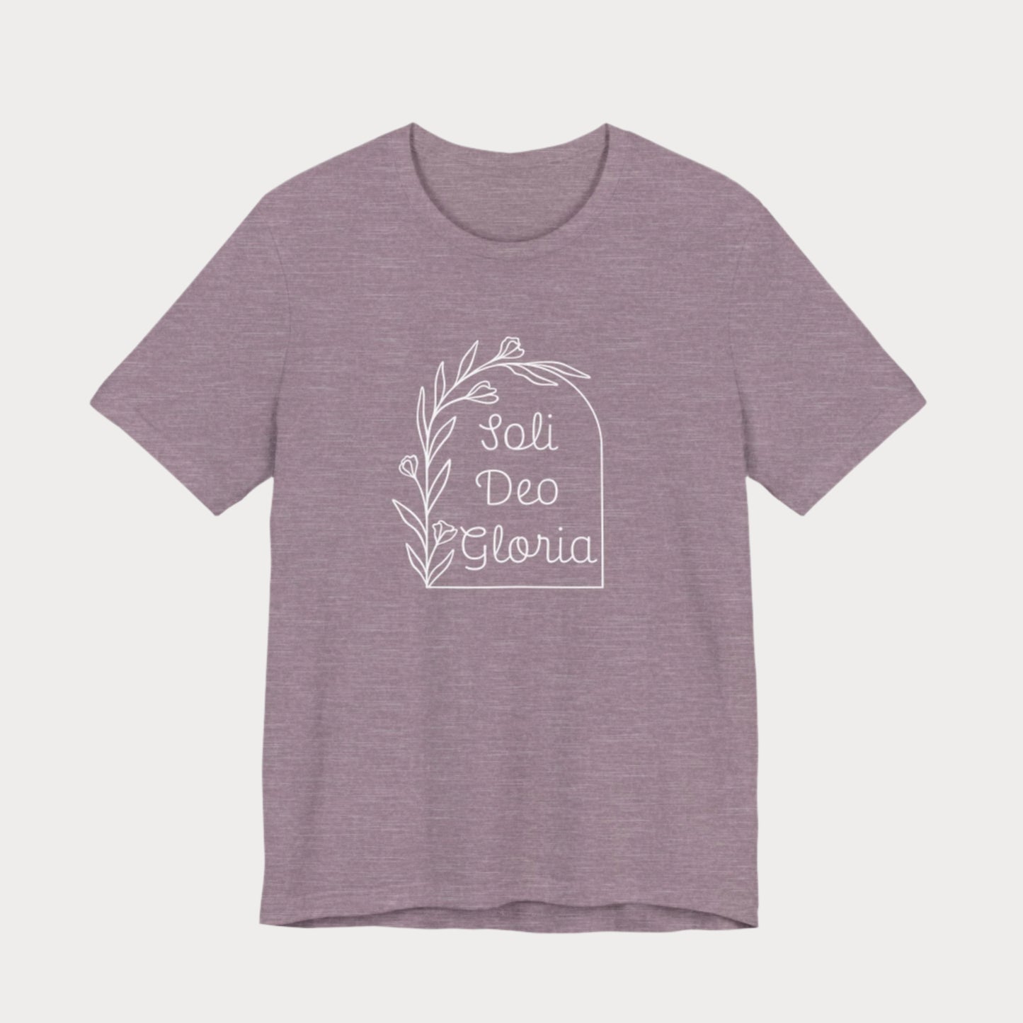 Soli Deo Gloria Floral T-Shirt