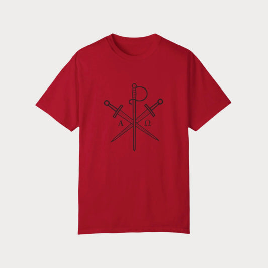 Chi Rho - Alpha & Omega T-Shirt
