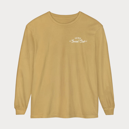 Five Solas Social Club Long Sleeve Tee