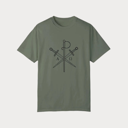 Chi Rho - Alpha & Omega T-Shirt