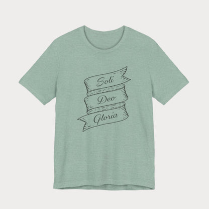 Soli Deo Gloria Banner T-Shirt