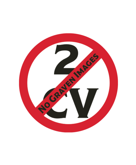 2CV - No Graven Images Sticker