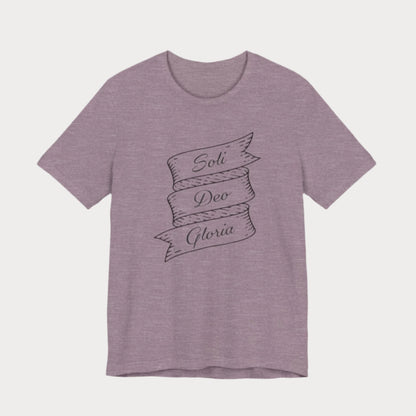 Soli Deo Gloria Banner T-Shirt