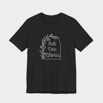 Soli Deo Gloria Floral T-Shirt