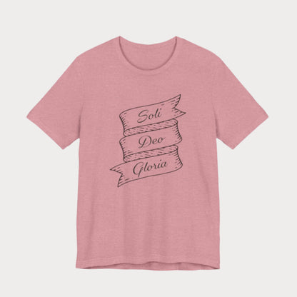 Soli Deo Gloria Banner T-Shirt