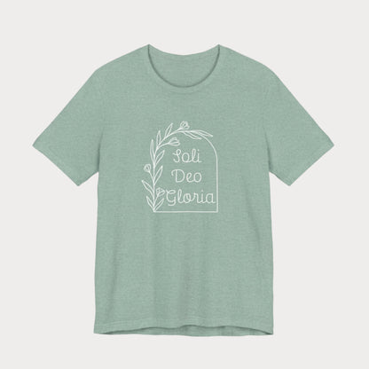 Soli Deo Gloria Floral T-Shirt