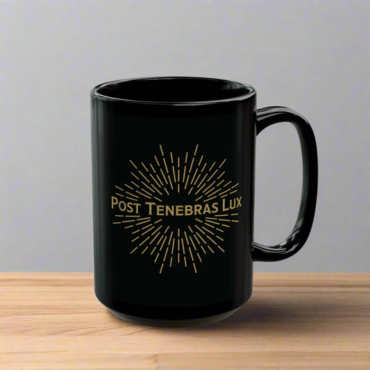 Post Tenebras Lux Mug