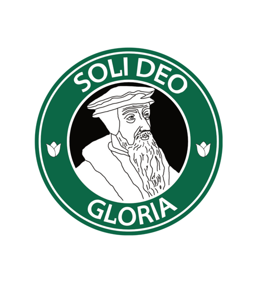 Calvin Soli Deo Gloria Sticker