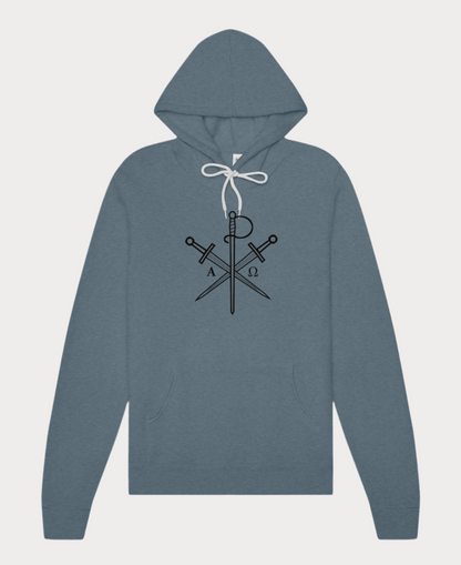 Chi Rho - Alpha & Omega Hoodie