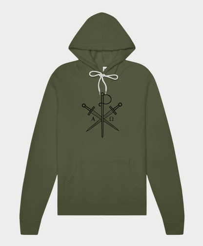 Chi Rho - Alpha & Omega Hoodie