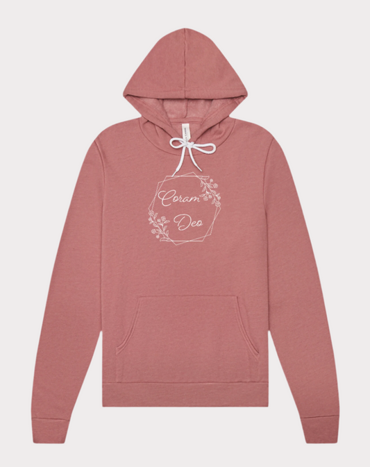 Coram Deo Floral Hoodie