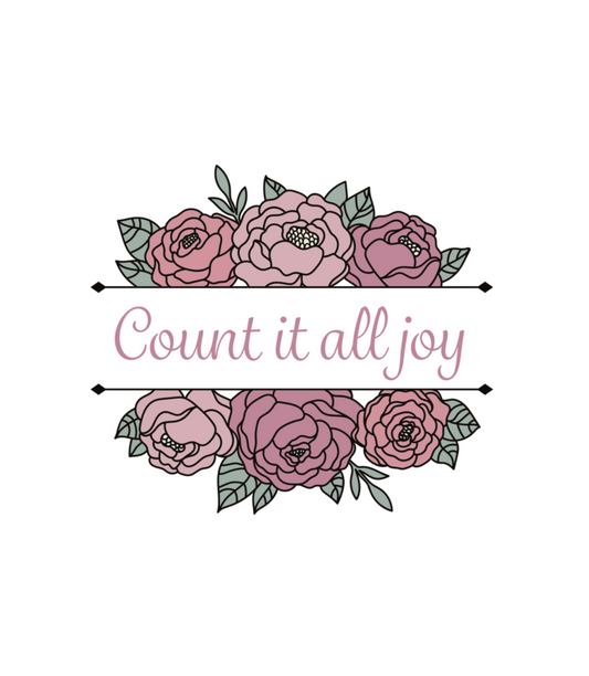 Count it All Joy Sticker