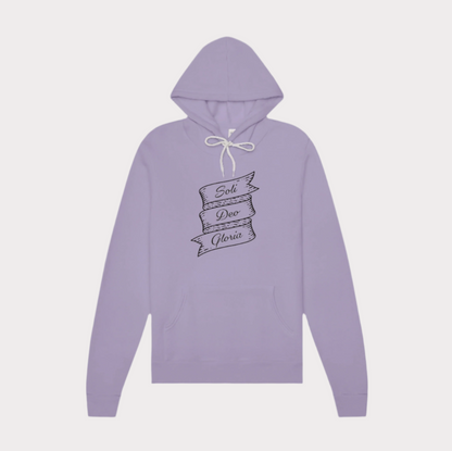 Soli Deo Gloria Banner Hoodie