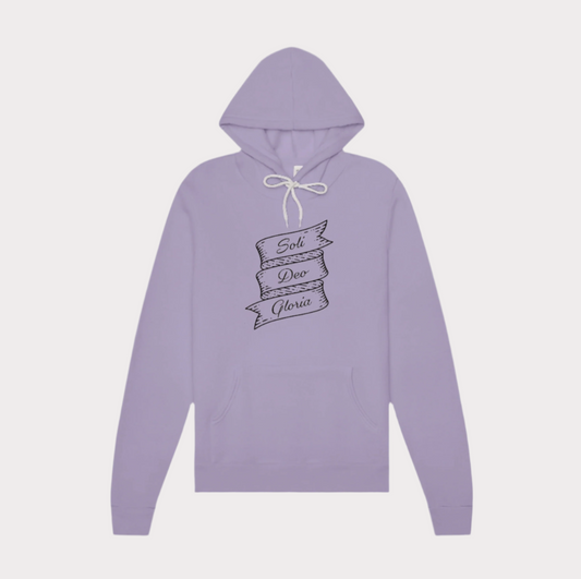 Soli Deo Gloria Banner Hoodie