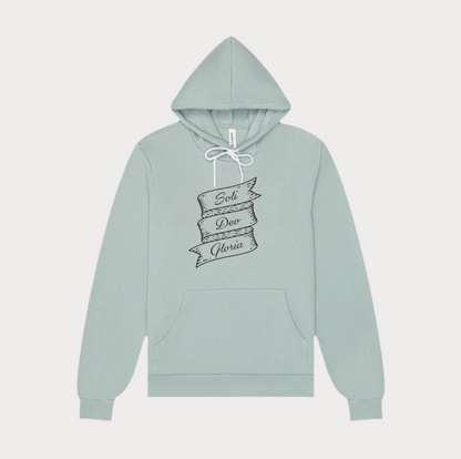 Soli Deo Gloria Banner Hoodie