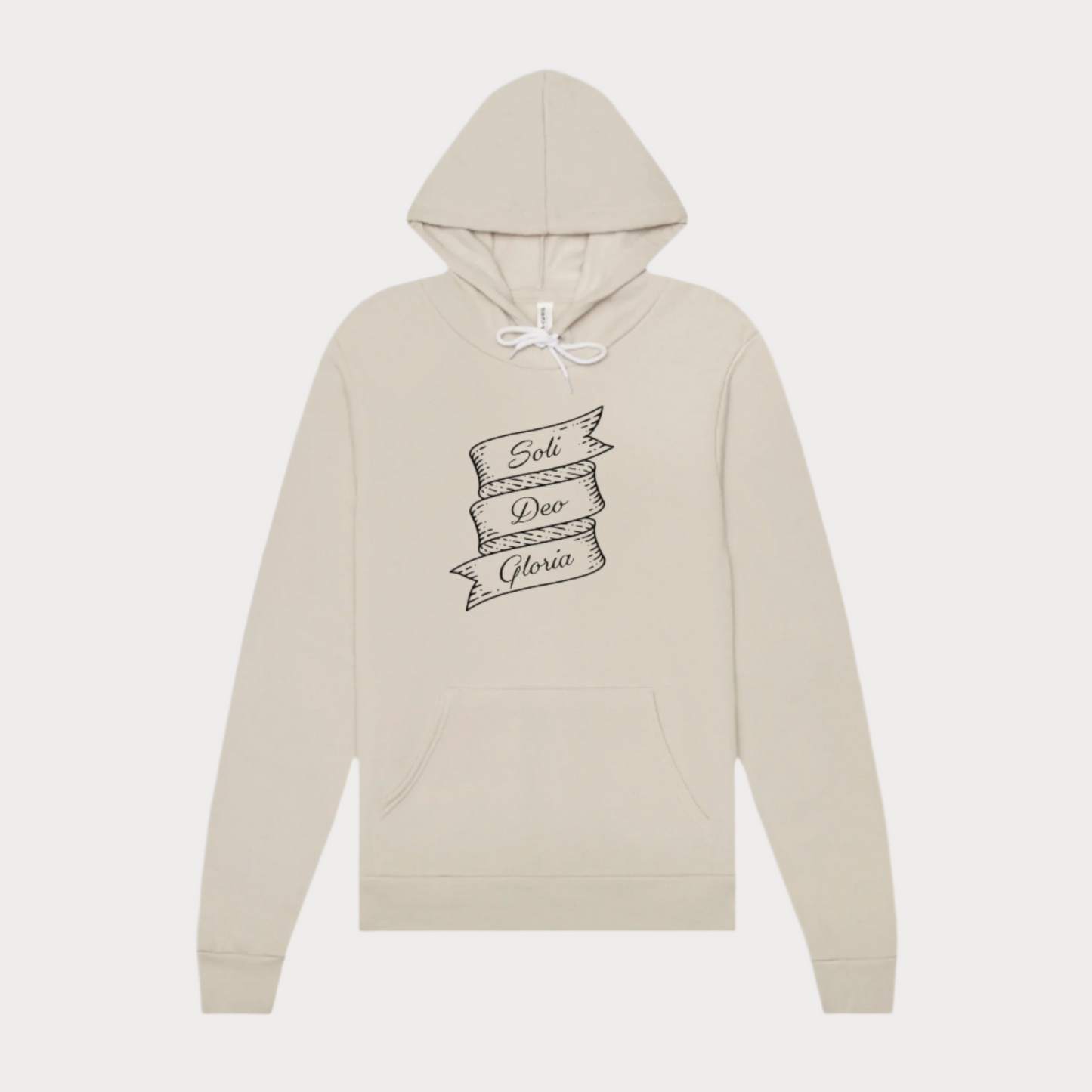 Soli Deo Gloria Banner Hoodie