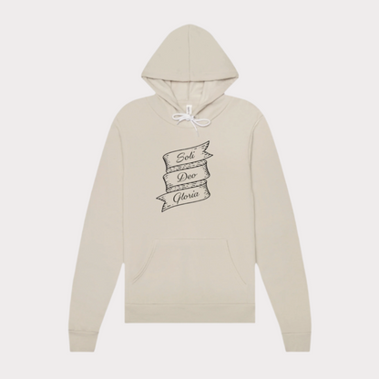 Soli Deo Gloria Banner Hoodie